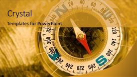  Presentation with compass map - Amazing theme having india map - compass backdrop and a gold colored foreground