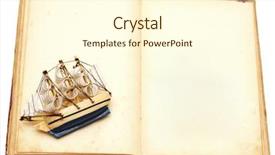  Presentation with old ship - Beautiful PPT layouts featuring india map - old book and ship backdrop and a cream colored foreground