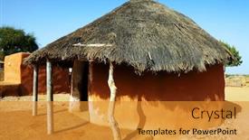  Presentation with rajasthan - PPT theme enhanced with indian-architecture-in-thar-desert background and a  colored foreground
