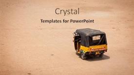  Presentation with auto - Amazing slides having  backdrop and a  colored foreground