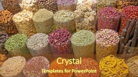  Presentation with indian bazaar - Amazing presentation having indian bazaar - colorful spices on the traditional backdrop and a tawny brown colored foreground