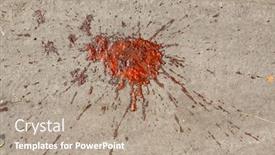  Presentation with old india - Beautiful theme featuring indian-beetle-nut-spit backdrop and a coral colored foreground