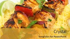  Presentation with indian food - PPT layouts featuring hi tece - seamless loop with highly detailed background and a black colored foreground