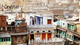  Presentation with old india - Audience pleasing PPT layouts consisting of indian cities - old delhi india asia backdrop and a soft green colored foreground