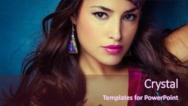  Presentation with oriental ornamental - Audience pleasing presentation design consisting of indian clothing - beautiful oriental look young woman backdrop and a wine colored foreground