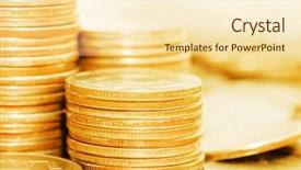  Presentation with india - PPT layouts with india finance - coins macro close up background background and a cream colored foreground