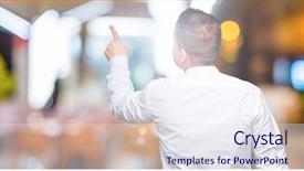  Presentation with elegant - Theme having indian election - middle age arab elegant man background and a  colored foreground