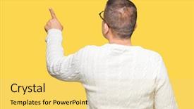  Presentation with arab israel war - Beautiful slide set featuring indian election - middle age arab man wearing backdrop and a  colored foreground