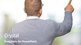  Presentation with bussines - Colorful PPT theme enhanced with indian election - middle age bussines arab man backdrop and a  colored foreground