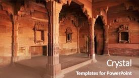  Presentation with mughal - Audience pleasing PPT layouts consisting of india built by the great backdrop and a  colored foreground