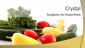  Presentation with hydroponics hydroponic vegetables growing - PPT theme with indian farmer - collection of vegetables on white background and a  colored foreground