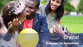 Presentation with indian couple - Beautiful theme featuring interracial couples beautiful bride - indian girl and african couple backdrop and a ocean colored foreground