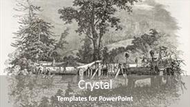  Presentation with bank - Amazing presentation theme having indian grave on the bank backdrop and a gray colored foreground