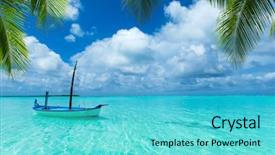  Presentation with maldives - PPT theme having indian islands - tropical maldives island with white background and a  colored foreground