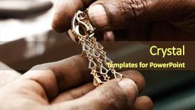  Presentation with gold dust - Cool new presentation theme with indian jewelry - goldsmith holding an unfinished 22 backdrop and a tawny brown colored foreground