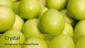  Presentation with tropical fruit - PPT layouts with indian-jujubes-tropical-green-fruit background and a  colored foreground