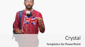  Presentation with kingdom of indonesia - Theme with indian kingdoms - adult hispanic student man holding background and a white colored foreground