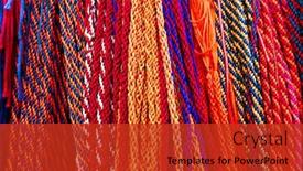  Presentation with ethnic - Slide deck enhanced with indian-laces-of-different-colours background and a red colored foreground