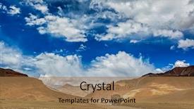  Presentation with kashmir - Amazing slide set having indian lorry on trans-himalayan backdrop and a coral colored foreground