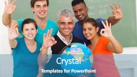  Presentation with geography - Amazing PPT layouts having indian map - cheerful high school geography students backdrop and a teal colored foreground