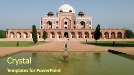  Presentation with new delhi - Cool new slide deck with indian monuments - asia india uttar pradesh new backdrop and a tawny brown colored foreground