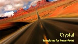  Presentation with view of the vinales valley - Amazing PPT theme having indian monuments - dramatic abstract view from mile backdrop and a wine colored foreground