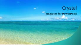  Presentation with beach wedding heart on sand - Beautiful slides featuring indian ocean - sandy tropical wolmar beach backdrop and a  colored foreground