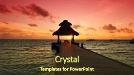  Presentation with awesome - Cool new slide deck with indian ocean maldives hdr backdrop and a tawny brown colored foreground