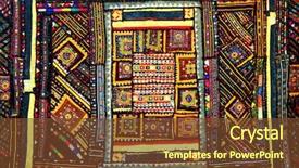  Presentation with patchwork - Amazing presentation having indian patchwork carpet in rajasthan backdrop and a tawny brown colored foreground