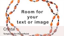  Presentation with design work - Beautiful presentation design featuring indian red necklace - native backdrop and a lemonade colored foreground