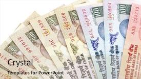  Presentation with indian - Beautiful PPT layouts featuring indian rupee bank notes backdrop and a lemonade colored foreground