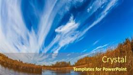  Presentation with summer sun - PPT layouts enhanced with indian-summer-in-canada-old background and a tawny brown colored foreground