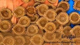  Presentation with lamps - Theme with indian traditional clay oil lamps background and a red colored foreground