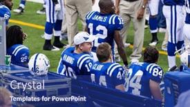  Presentation with cincinnati - Audience pleasing slides consisting of indianapolis-in-sept-2-peyton backdrop and a navy blue colored foreground