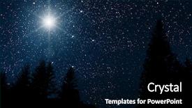  Presentation with christmas jesus - Amazing theme having indicates the christmas of jesus backdrop and a black colored foreground