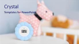  Presentation with digital health - Colorful slide deck enhanced with indicator health - digital temperature and humidity control backdrop and a lemonade colored foreground