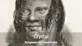  Presentation with indigenous - Slides consisting of indigenous old engraved portrait brazil background and a dark gray colored foreground