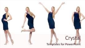  Presentation with coral reefs blue water beautiful sky - Audience pleasing presentation theme consisting of indigo children - beautiful pregnant woman in blue backdrop and a  colored foreground