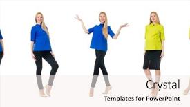  Presentation with medicine pregnant woman - Presentation theme having indigo children - beautiful pregnant woman isolated background and a sky blue colored foreground