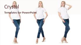  Presentation with pregnant woman - Slides with indigo children - beautiful pregnant woman isolated background and a sky blue colored foreground