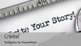  Presentation with life history - Colorful presentation enhanced with individual or personal life history backdrop and a light gray colored foreground