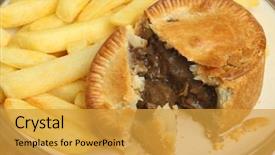  Presentation with kidney - PPT theme having danger yellow tape strips on background and a yellow colored foreground