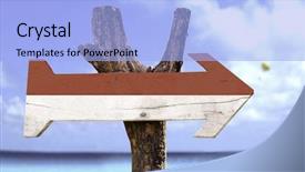  Presentation with indonesia - Audience pleasing presentation design consisting of indonesian flag - indonesia wooden sign backdrop and a light blue colored foreground