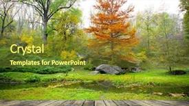  Presentation with oak wood texture and - Amazing presentation design having indoor water park - wood textured backgrounds backdrop and a tawny brown colored foreground