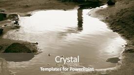  Presentation with emissions - Slides featuring industrial catalyst - danger emissions reflect background and a coral colored foreground