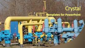  Presentation with natural gas - Amazing presentation having industrial conflict - natural gas pump station kiev backdrop and a  colored foreground