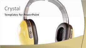  Presentation with industrial - Cool new slides with industrial-earmuffs-shot-on-white backdrop and a white colored foreground