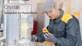  Presentation with industrial machine - 