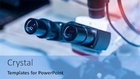  Presentation with industrial electronic - Theme consisting of industrial-electronic-high-productivity-stereo background and a light blue colored foreground