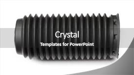  Presentation with industrial grease - Beautiful slide set featuring industrial grease - car shock absorber protection rubber backdrop and a dark gray colored foreground